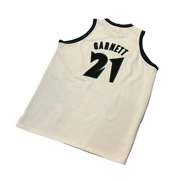 Kevin Garnett Minnesota Timberwolves Vintage Hardwood Classics Jersey Size 2X - Picture 2 of 8